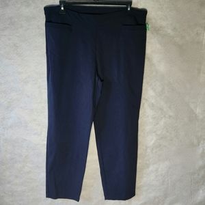 Level Eight Plus Size Straight Leg Pants Soft And Stretchy Fabric Front Pockets